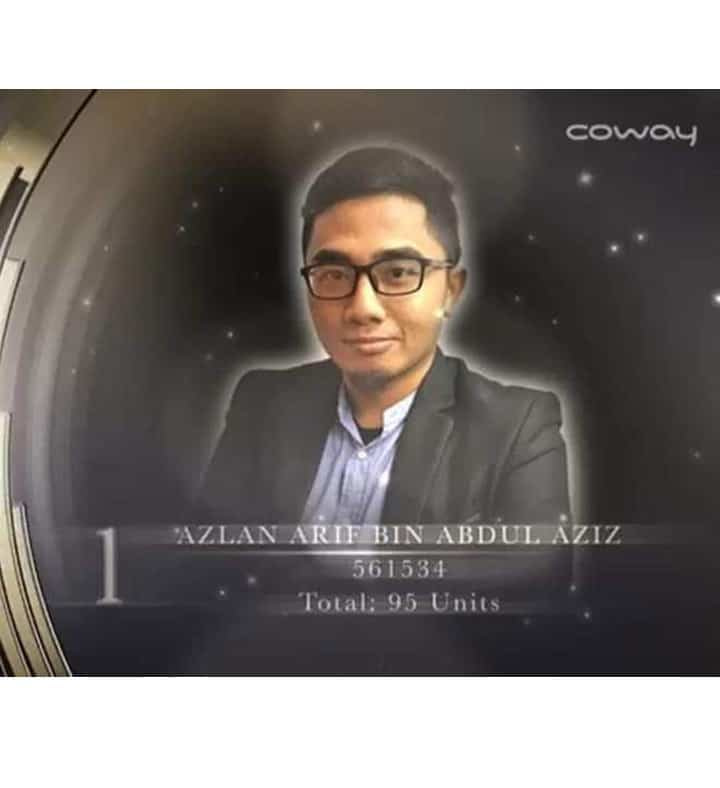 azlan arif coway award 1